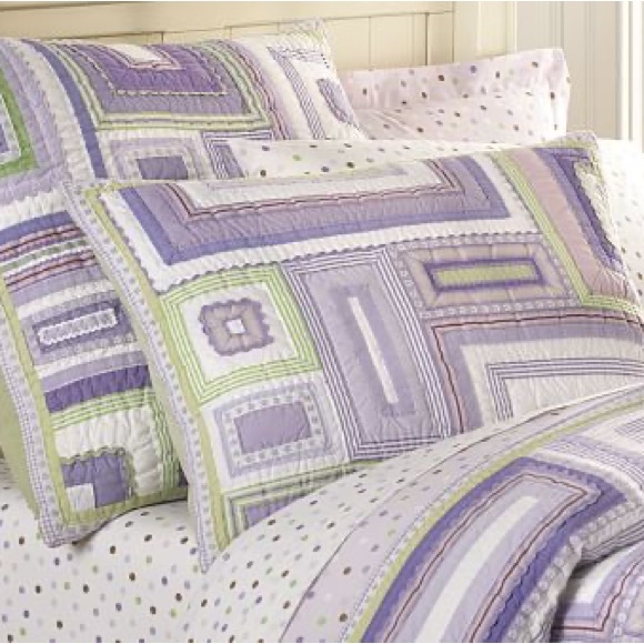 Pottery Barn Kids KATIE PATCHWORK QUILTED SHAM - Picture 3 of 3